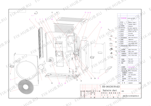 Схема №1 BEKO BK 241 (7863580200) с изображением Вентиль для кондиционера Beko 9186308110